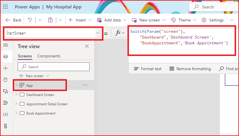 Open specific screen of a canvas app within an iFrame Component in ...